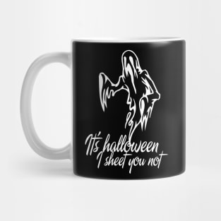 Halloween Ghost Shirt Funny Ghost Face Halloween Mug